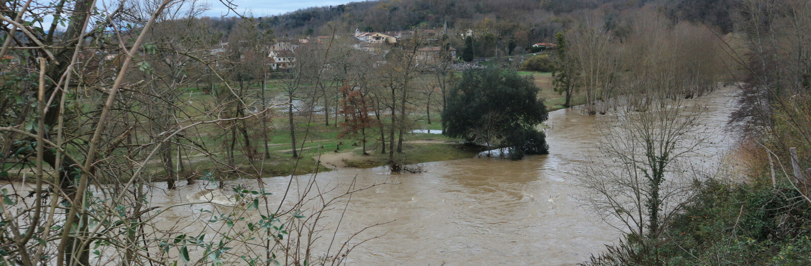 Crue à Bonnac Ariège