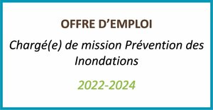 CHARGÉ(E) DE MISSION PRÉVENTION DES INONDATIONS